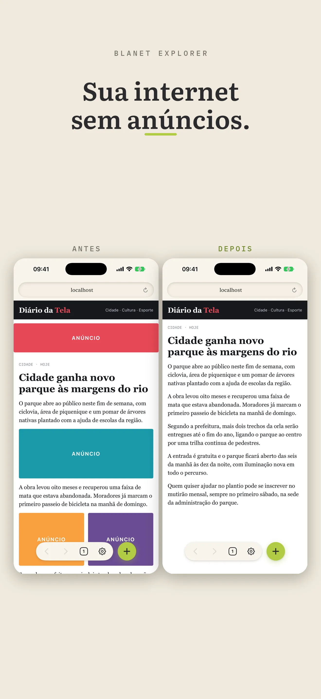 sem anuncios