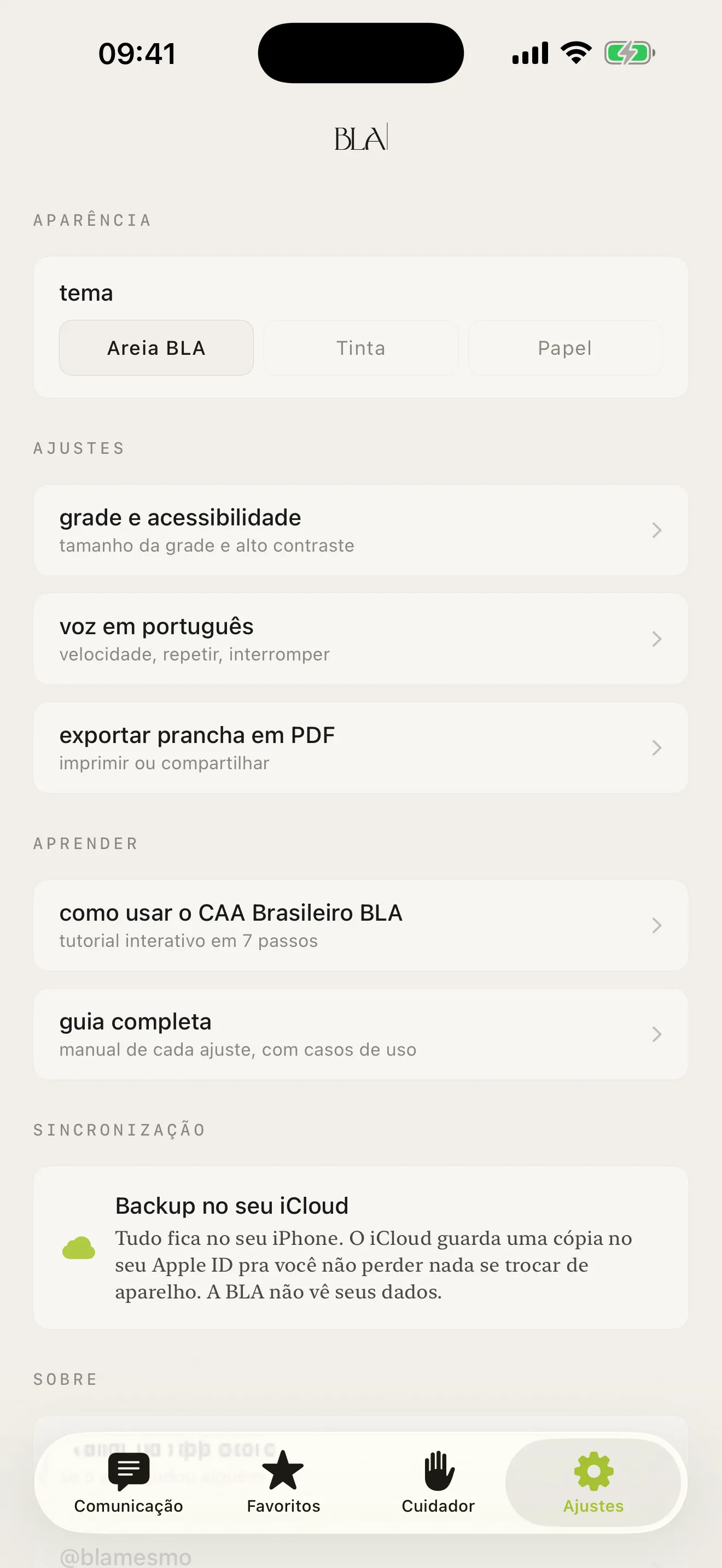 configuracoes