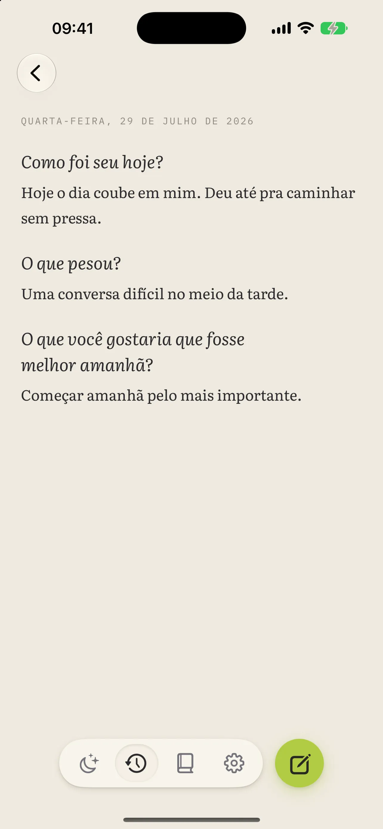 uma noite