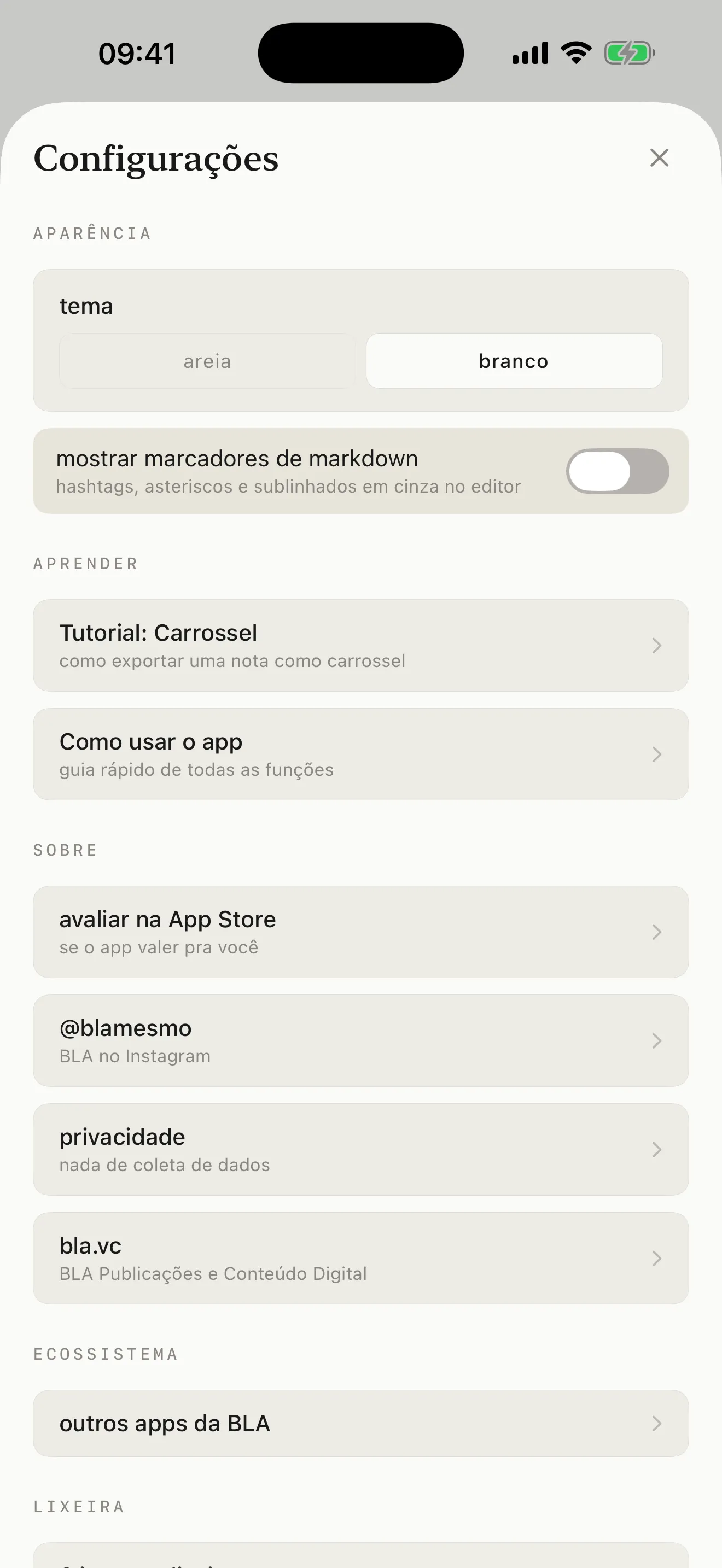 configuracoes