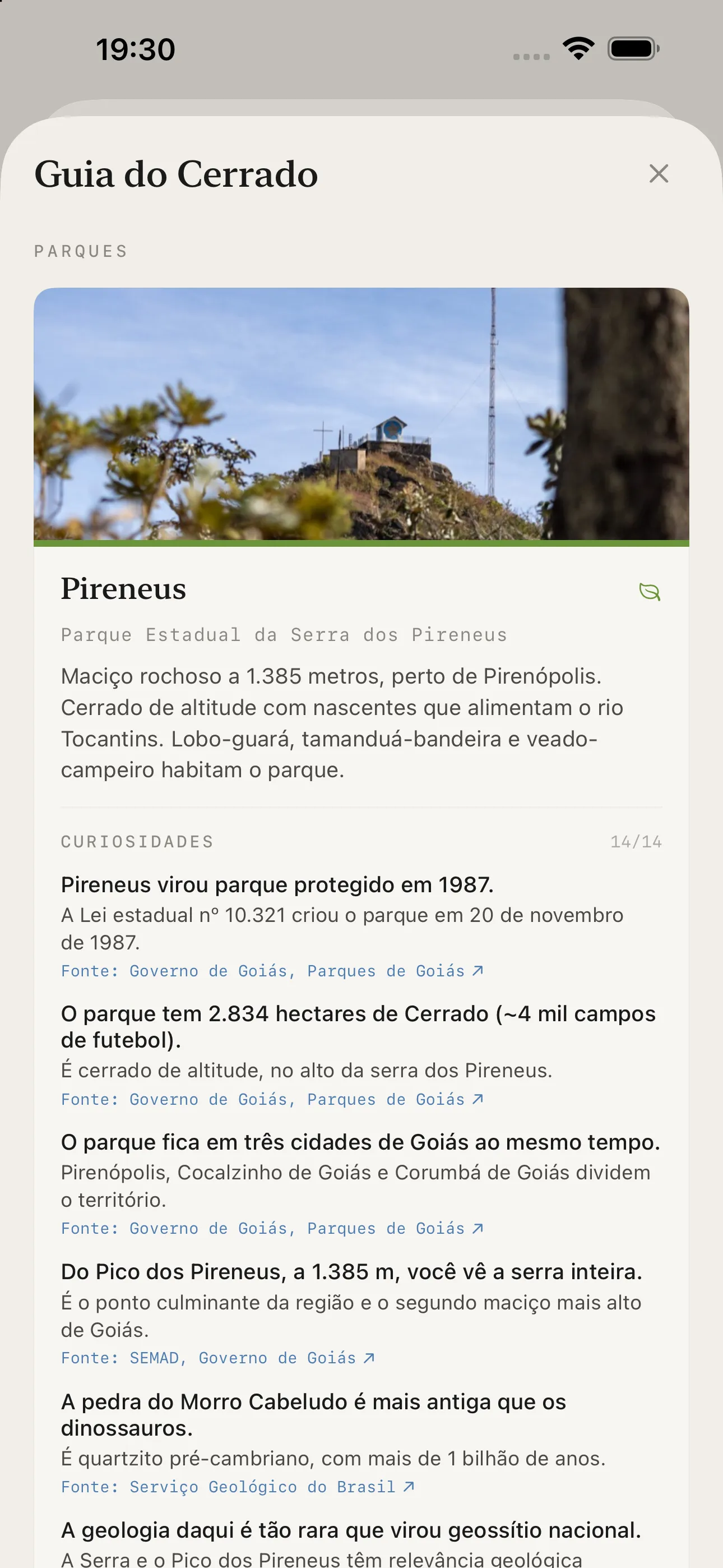 guia do cerrado
