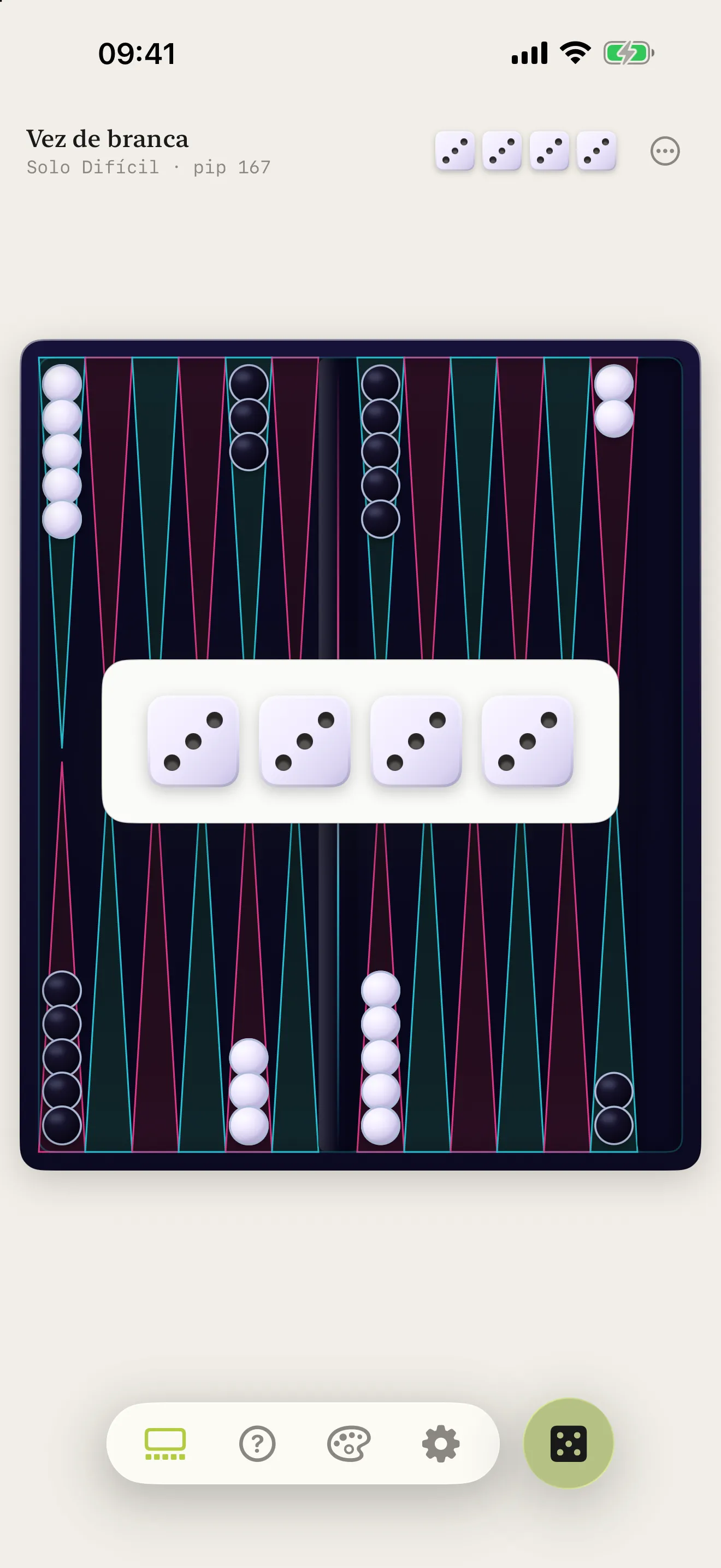 dados no neon